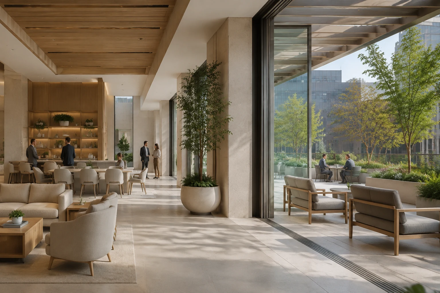 A refined hospitality and leisure setting